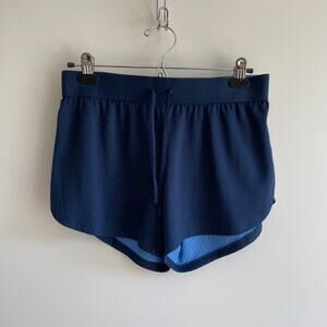 Athletic Works Womens 3.5'' Activewear Shorts Size S Navy Basic Mesh Lightweight